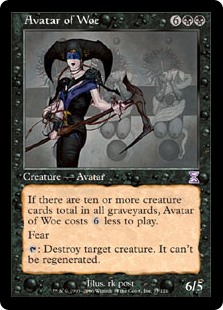 Avatar of Woe (Foil)